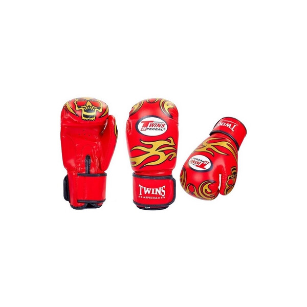 

Перчатки боксерские Twins MA-5435 красные - 12oz