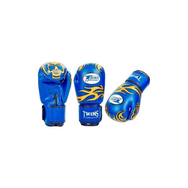

Перчатки боксерские Twins MA-5435 синие - 12oz