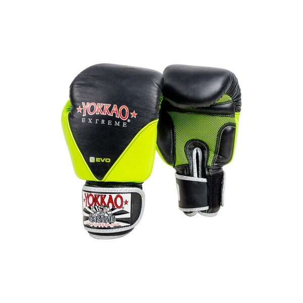

Перчатки боксерские Yokkao Extreme V-evo Collection, зеленые, 12 oz
