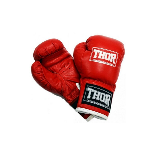 

Перчатки боксерские детские Thor Junior Leather Red (513 Leather), 8 oz