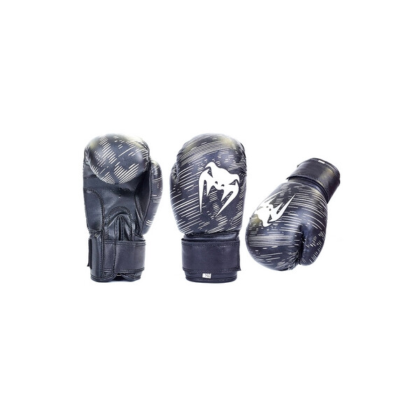 

Перчатки боксерские детские Venum MA-5432-BK черные - 2oz