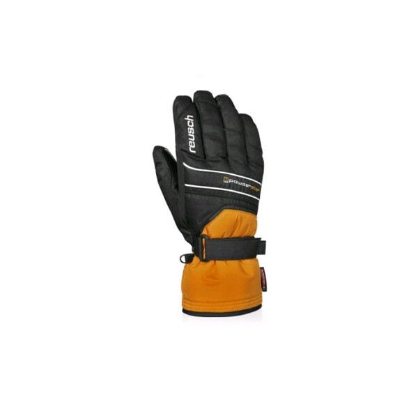 

Перчатки горнолыжные мужские Reusch Powderstar R-texxt orng. popcicle/blасk - 7,5