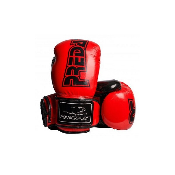 

Перчатки для каратэ PowerPlay Predator, красные (3027) - S