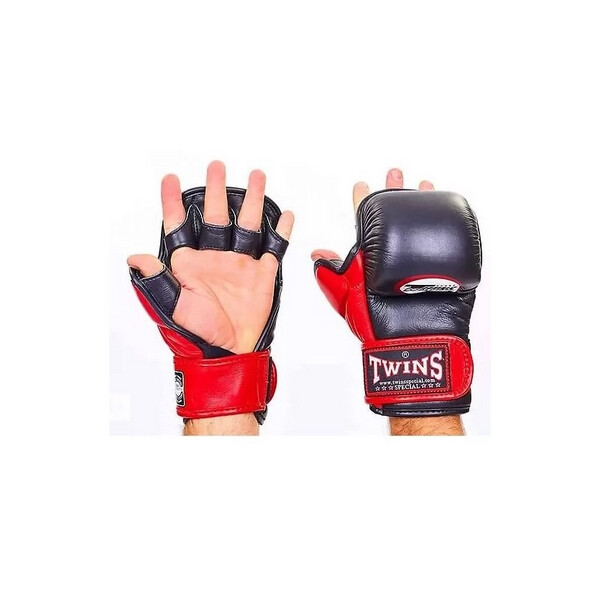 

Перчатки для ММА Twins GGL-1-RD красные - L