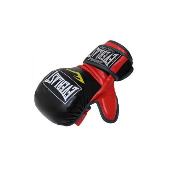 

Перчатки для смешанных единоборств MMA Everlast BO-4612-BKR черно-красные - L