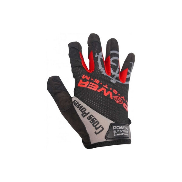 

Перчатки спортивные Power System Cross Power Black-Red - 2XL