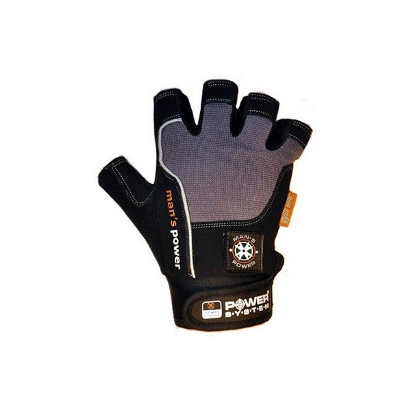 

Перчатки спортивные Power System Man's Power PS-2580 Black-Grey - XS