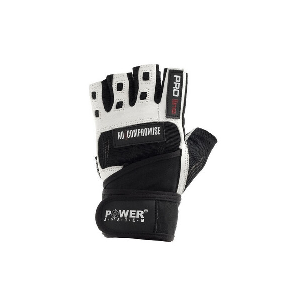 

Перчатки спортивные Power System No Compromise Black-White - XS