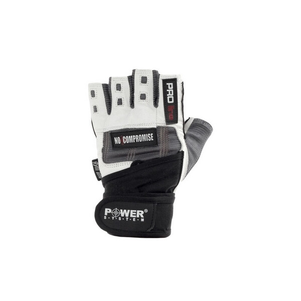 

Перчатки спортивные Power System No Compromise Grey-White - S