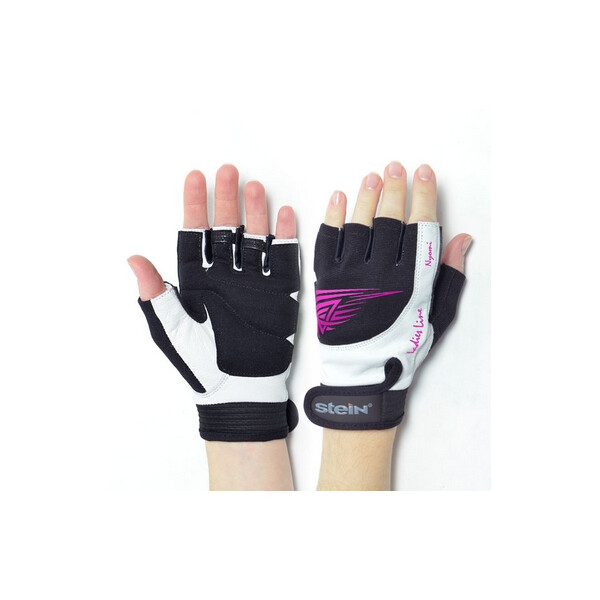 

Перчатки спортивные женские Stein Nyomi GLL-2344 черно-розовые