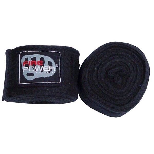 

Бинты боксерские FirePower FPHW4 Cotton 4,5м Черные
