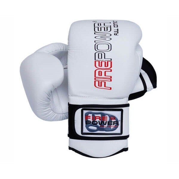 

Боксерские перчатки FirePower FPBG4 (14oz) Белые
