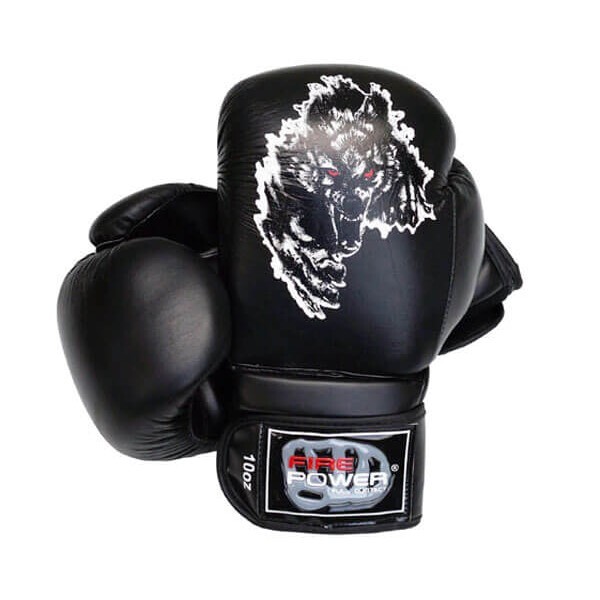 

Боксерские перчатки FirePower FPBG5 Wolf (12oz) Черные