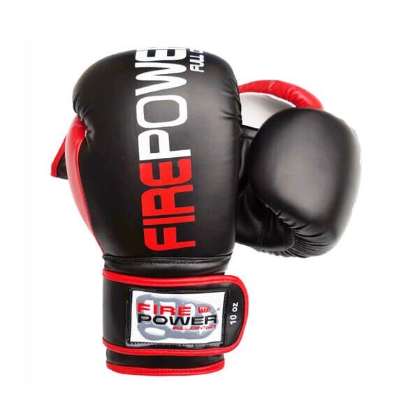 

Боксерские перчатки FirePower FPBGA9 (12oz) Черные с красным
