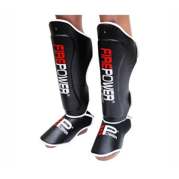 

Защита голени (Щитки) FirePower FPSGA8 (L) Черные с белым