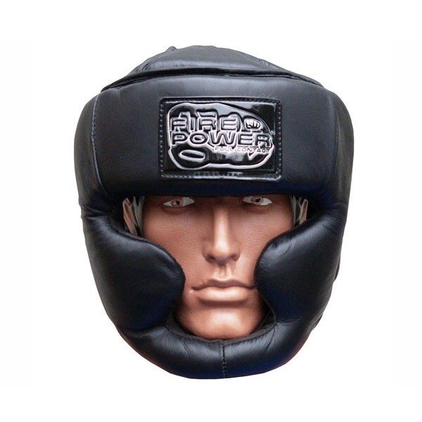 

Боксерский шлем FirePower FPHG3 (L) Черный матовый