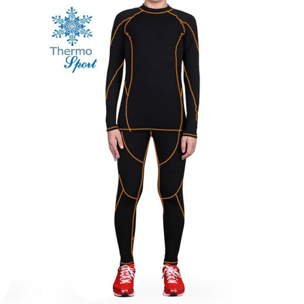 

Термобелье мужское FirePower Sport Polarflis-Stretch (XS) Черное с оранжевым