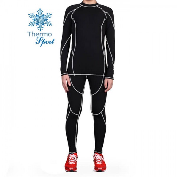 

Термобелье мужское FirePower Sport Polarflis-Stretch (XXL) Черное с белым