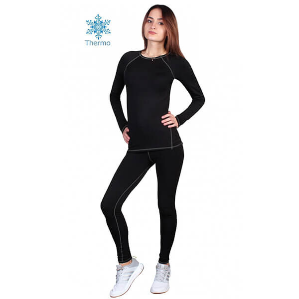 

Термобелье женское FirePower Polarflis-Stretch (XXL) Черное с серым