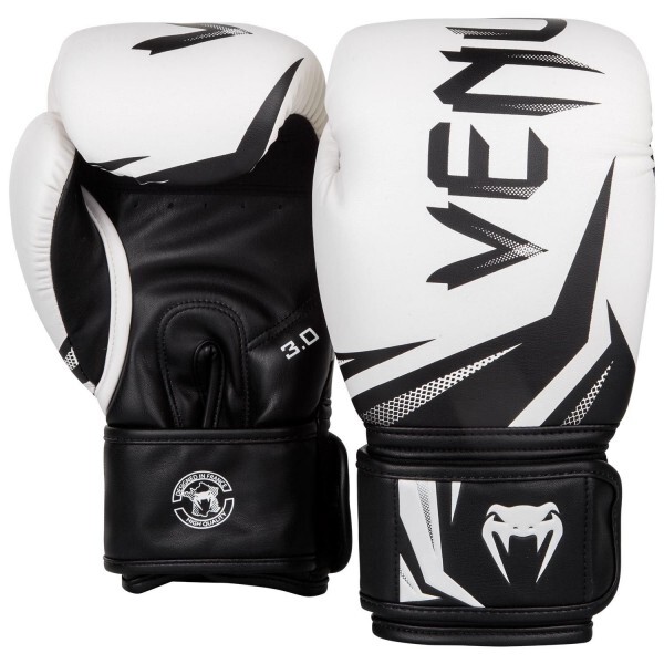 

Боксерские перчатки Venum Original Challenger 3.0 (14oz) Белые с черным
