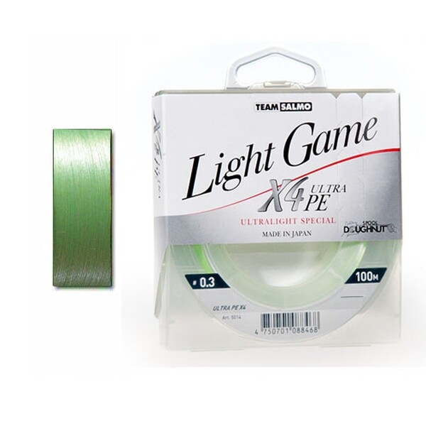 

Плетеный шнур Team Salmo LIGHT GAME X4 ULTRA PE 5014-004 (5014-004)