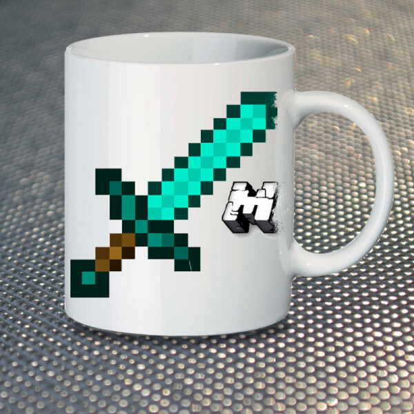 

Чашка Gifty Меч Алмазный Майнкрафт Minecraft (1430)