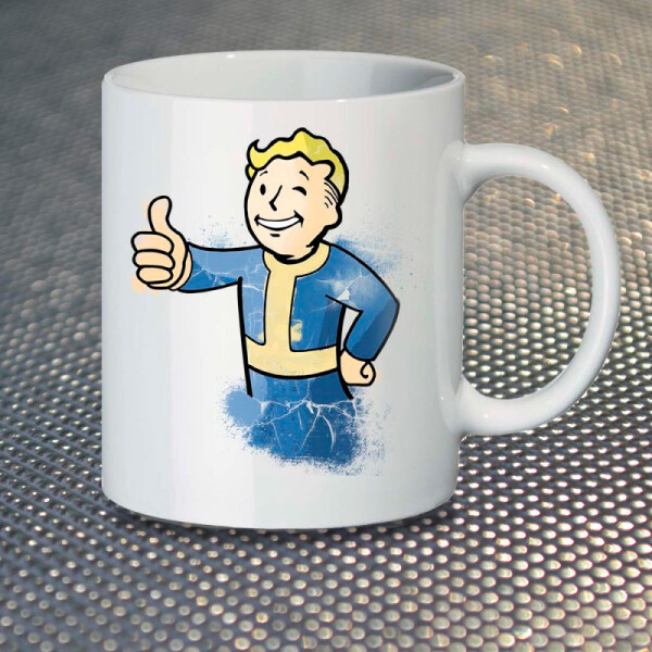 

Чашка Gifty Волт Бой Vault-Boy Fallout (1958)