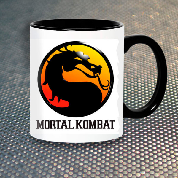 

Чашка Gifty Логотип Мортал Комбат Mortal Kombat (5455)