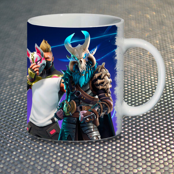 

Чашка Gifty Рагнарек и Ронин Фортнайт Fortnite Ragnarok and Drift (7092)