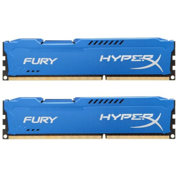

DDR3 16Gb (2x8GB) 1866 MHz HyperX Fury Blu Kingston (HX318C10FK2/16)