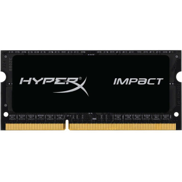 

SoDIMM DDR3L 8GB 1600 MHz HyperX Impact Kingston (HX316LS9IB/8)