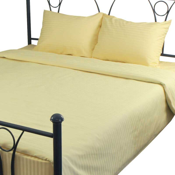 

Комплект постельного белья Руно двуспальный "Beige" сатин страйп