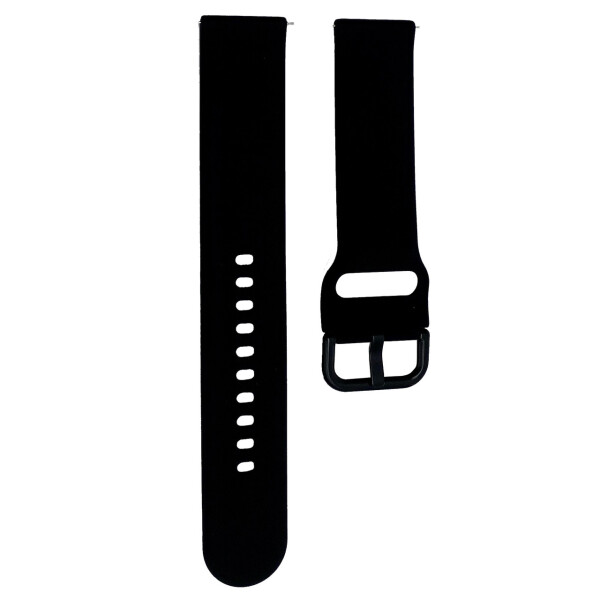 

Ремешок DK Silicone Sport Band для Samsung Watch (40/42/44) (R500/R810/R820/R830) 20mm (black)