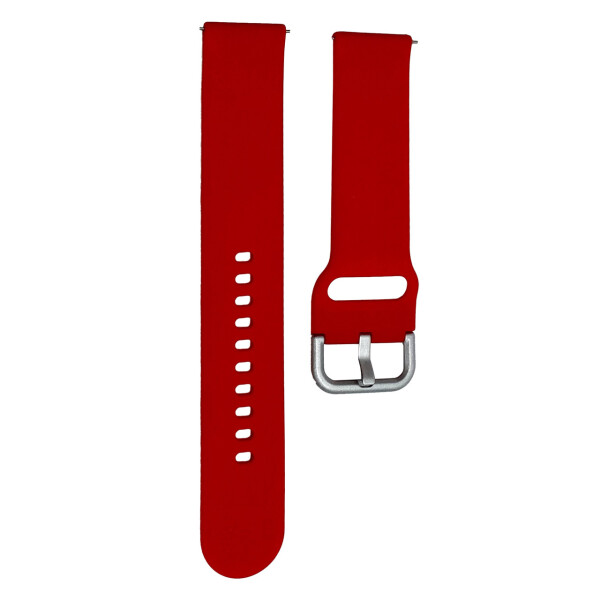 

Ремешок DK Silicone Sport Band для Samsung Watch (40/42/44) (R500/R810/R820/R830) 20mm (red)