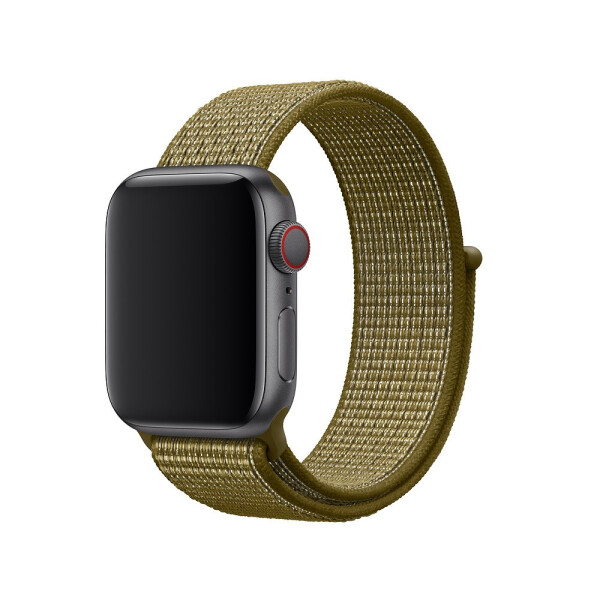 

Ремешок Fabric Sport Loop для Apple Watch 38 / 40mm (Olive Flak)