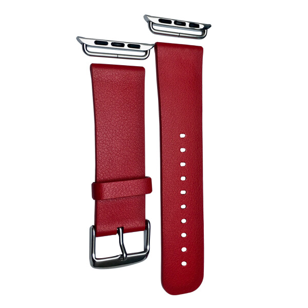 

Ремешок Leather Classic Strap для Apple Watch 38 / 40mm (red)