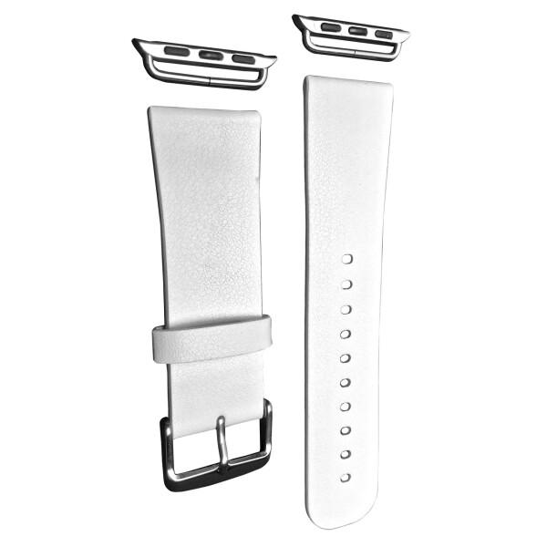 

Ремешок Leather Classic Strap для Apple Watch 42 / 44mm (white)