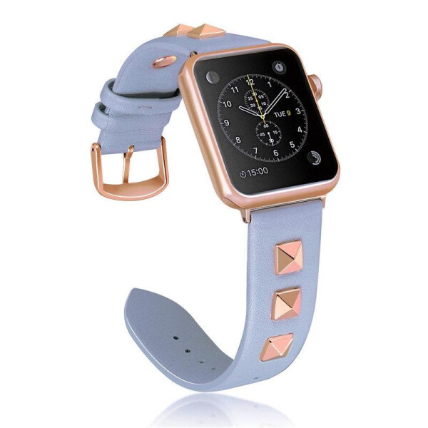 

Ремешок Leather Rock Star для Apple Watch 42 / 44mm (lilac)