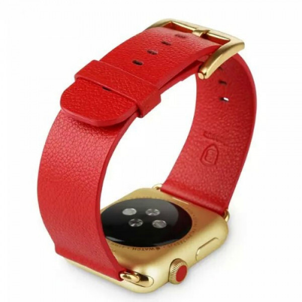 

Ремешок кожа Baseus для Apple Watch 42mm (red)