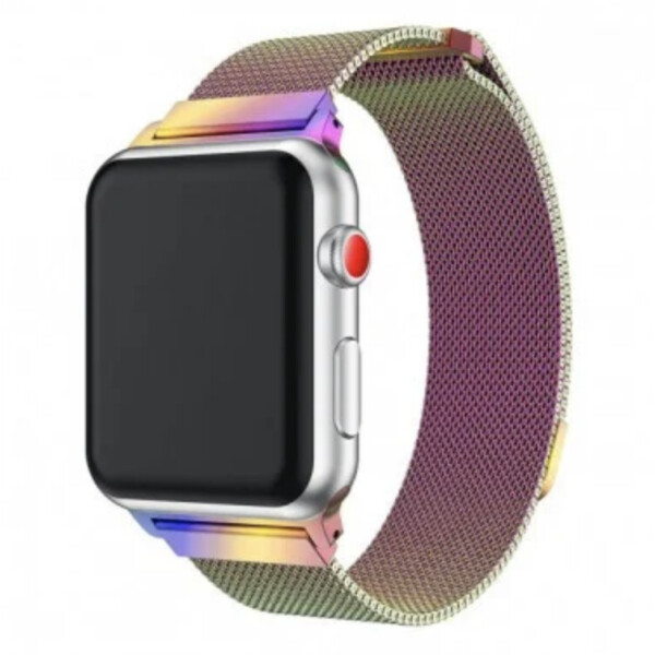 

Ремешок металл Milanese Loop для Apple Watch 42 / 44mm (chameleon)