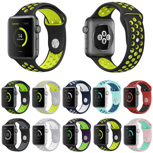 

Ремешок силикон Nike for Apple Watch 42mm (mint)