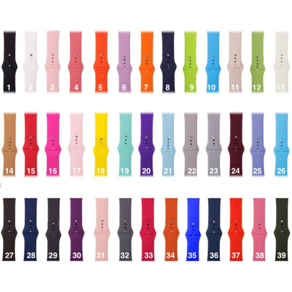 

Ремешок силикон Sport Band M / L для Apple Watch 42 / 44mm (27)