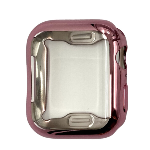 

Чехол-накладка DK Silicone Color Face Case для Apple Watch 38mm (rose gold)