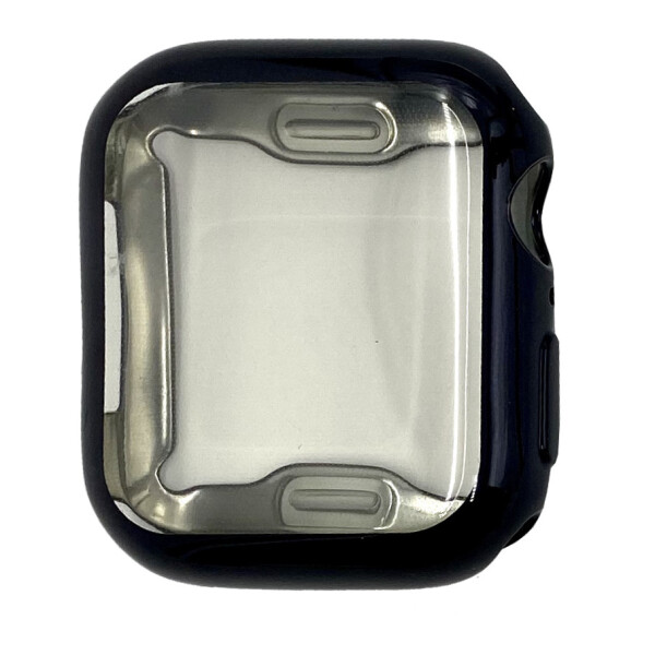 

Чехол-накладка DK Silicone Color Face Case для Apple Watch 40mm (black)