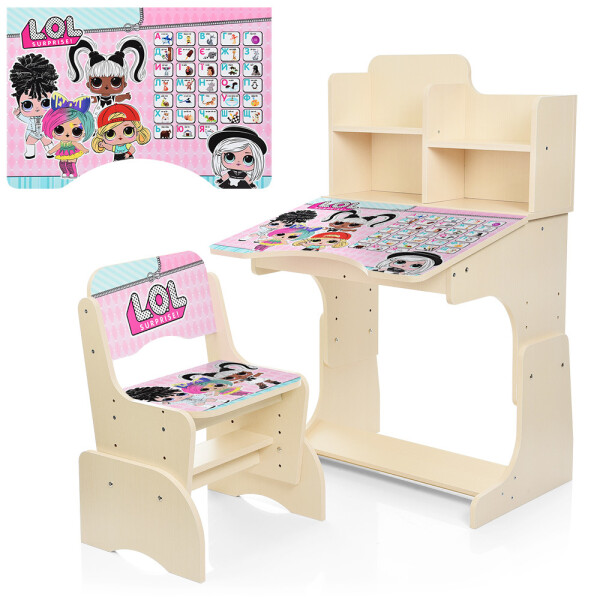 

Парта Bambi LOL W 2071-76-1 Light wood (W 2071-76)