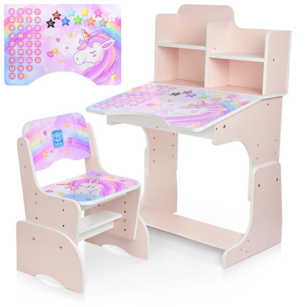 

Парта Bambi Единороги B 2071-42-5 Pink (B 2071-42)