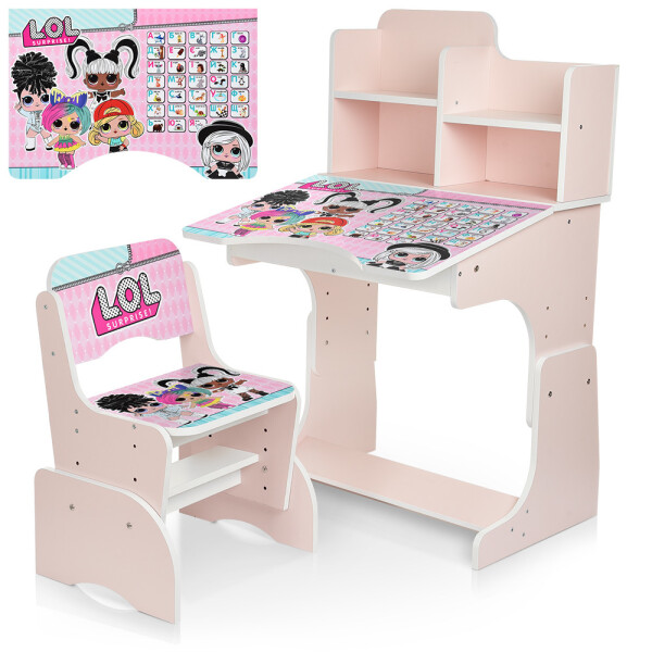 

Парта Bambi LOL W 2071-76-3 Pink (W 2071-76)