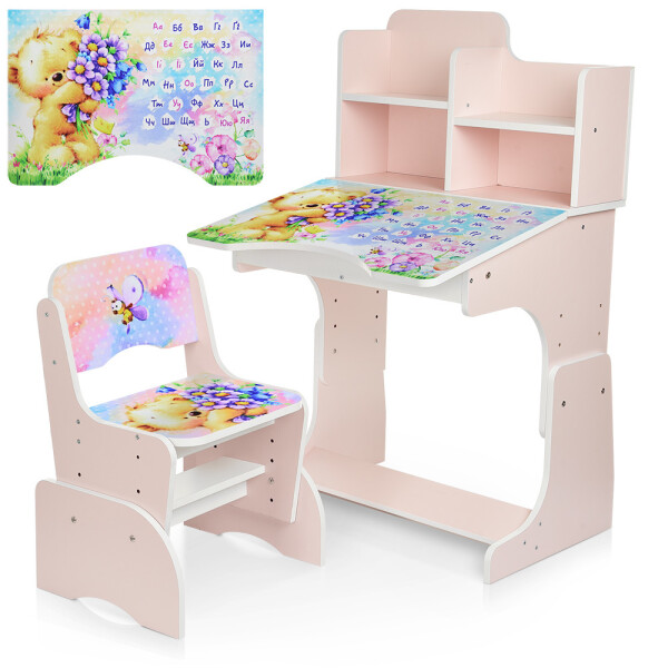 

Парта Bambi Мишки B 2071-54-6 Pink (B 2071-54)