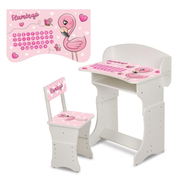 

Парта Bambi Flamingo HB-301-71 White / Pink (HB-301-71)