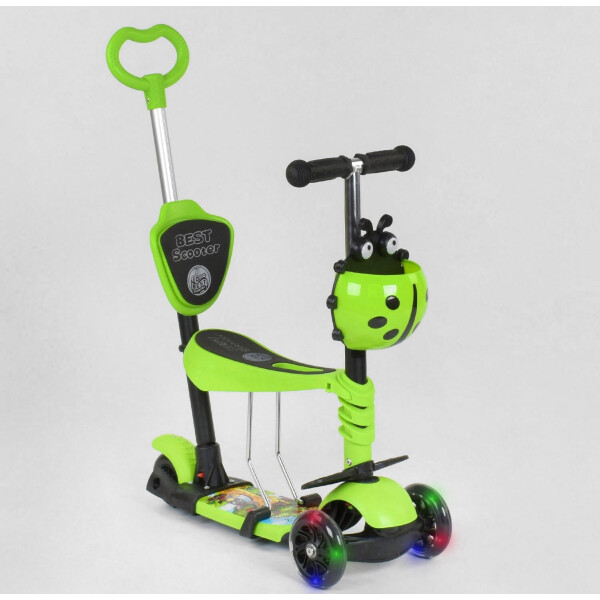 

Самокат 5 в 1 Best Scooter Божья коровка 95540 Lime (95540)
